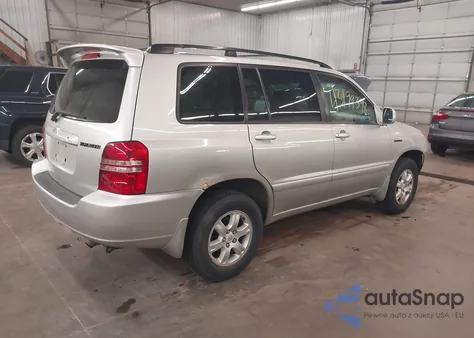 2003 Toyota Highlander Limited V6 z USA, uszkodzony, nr VIN JTEHF21A230132259